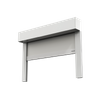 6400QU-embedded enclosed electric roller shutter