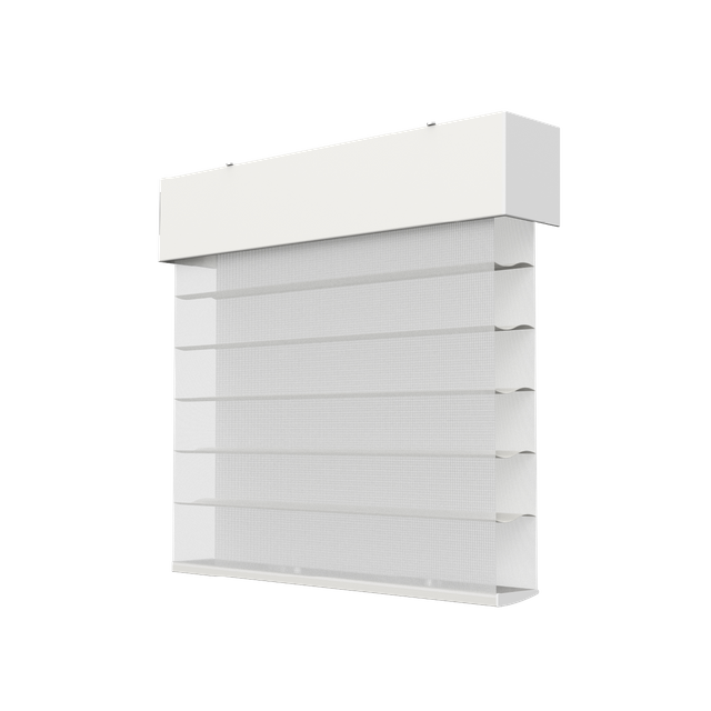 4524C Electric Half Box Shangri-La Curtain