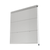 2330HR-Chain controlled fabric hard Roman blinds (hidden rod)