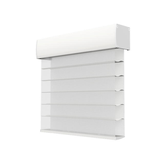 4520C Electric Half Box Shangri-La Curtain